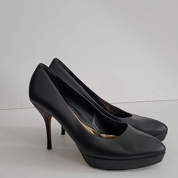 Gucci Leather Platfrom Pumps - Picture 6 of 12